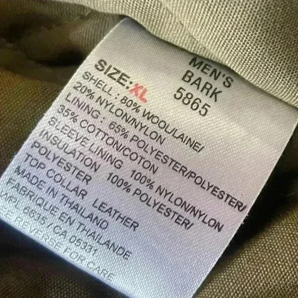 Woolrich Men's Brown Barn Chore Coat - Picture 12 of 16